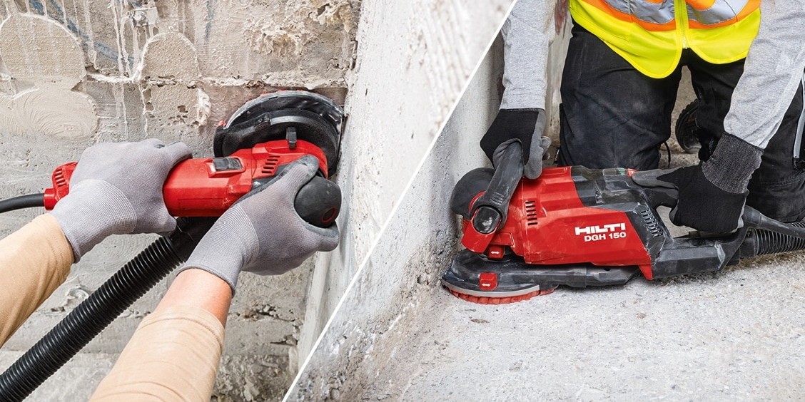 DG 150 and DGH 130 Diamond Grinding Tools - Hilti Corporation